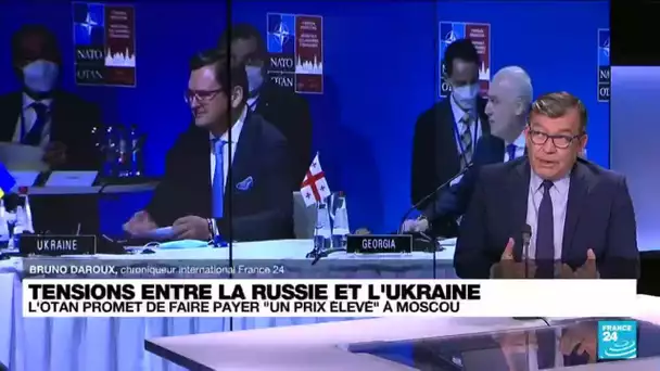 Tensions entre la Russie et l'Ukraine : l'Otan menace Moscou • FRANCE 24