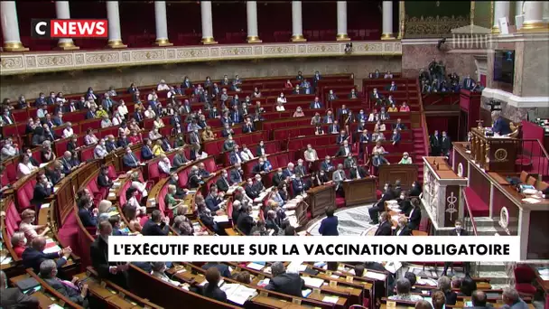 Coronavirus : l'exécutif recule sur la vaccination obligatoire