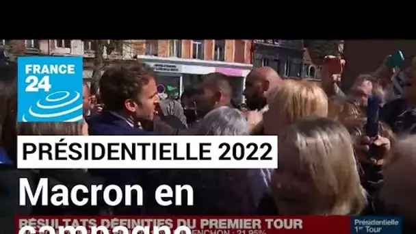 Présidentielle 2022 : le candidat Macron en campagne sur les terres du RN • FRANCE 24