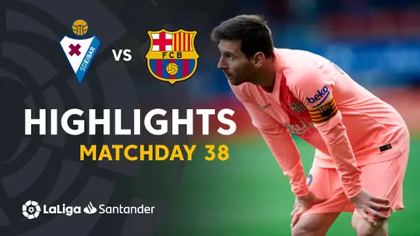 Highlights SD Eibar vs FC Barcelona (2-2)