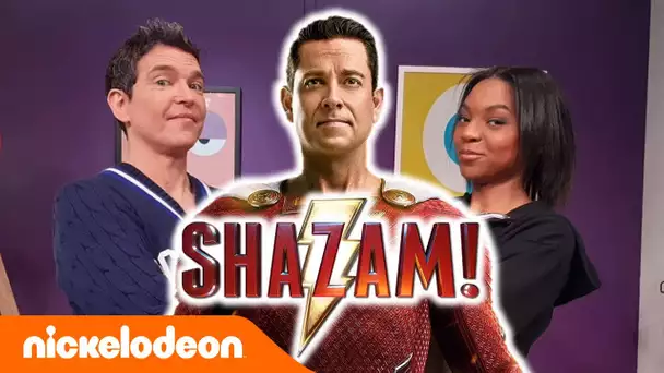 Invoque les pouvoirs des Dieux avec Shazam ! | Nickelodeon Vibes | Nickelodeon France