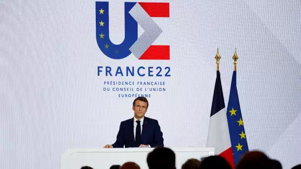 En direct | Emmanuel Macron présente ses priorités pour la présidence française de l'UE