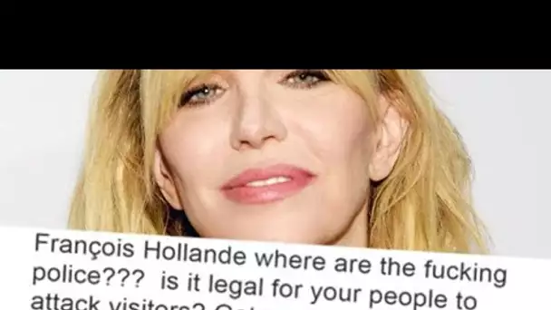 Taxis à Paris : Courtney Love tweete à Hollande de ramener ses fesses