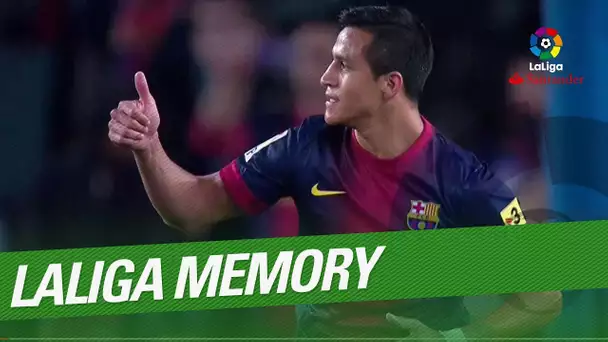LaLiga Memory: Alexis Sanchez Best Goals and Skills