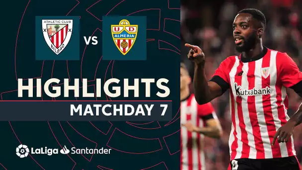 Resumen de Athletic Club vs UD Almería (4-0)