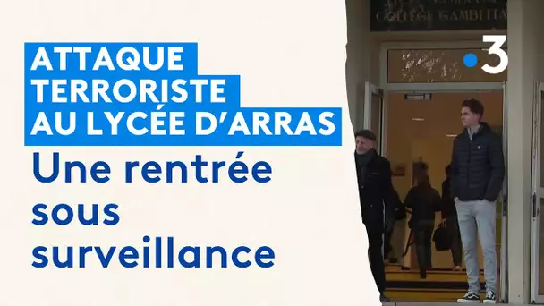 Attaque terroriste au lycée d'Arras : une rentrée sous surveillance