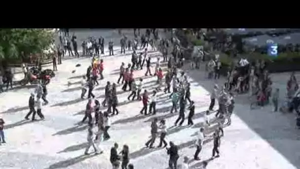Flashmob place de Loire