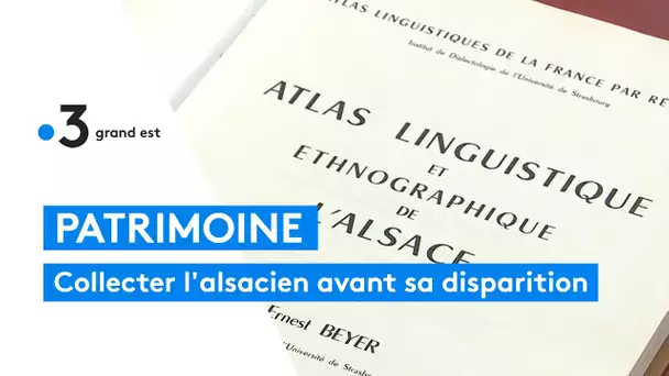 Sàmmle, collecter l'alsacien avant sa disparition