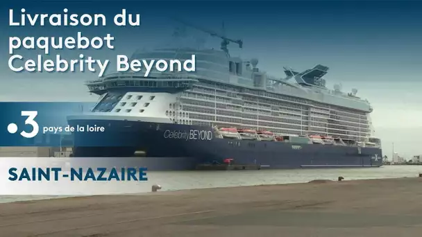 Livraison Celibrity Beyond aux Chantiers de l'Atlantique