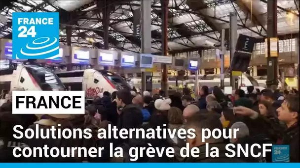 France : avec la grève de la SNCF, les voyageurs cherchent d'autres solutions pour se déplacer