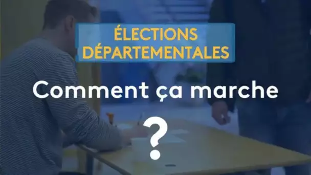 Élections départementales - comment ça marche ?