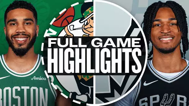 CELTICS at SPURS | FULL GAME HIGHLIGHTS | March 29, 2025