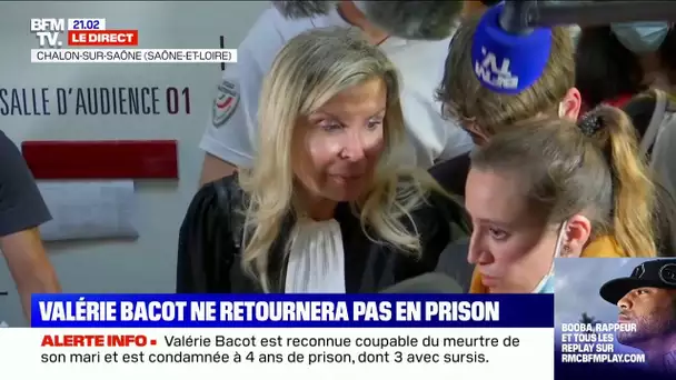 Valérie Bacot: "Je ne ne suis pas soulagée, mais vidée mentalement et physiquement"