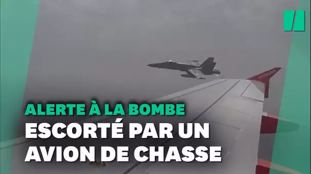 Un avion de chasse escorte un vol EasyJet après une fausse alerte à la bombe