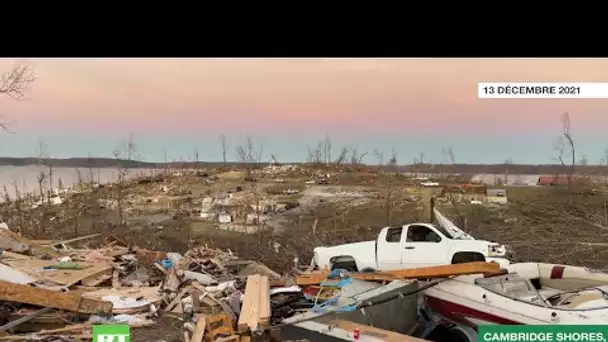 Etats-Unis : scènes de désolation après une série de tornades dévastatrices