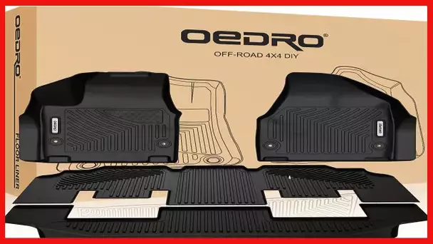 OEDRO Floor Mats Compatible with 2017-2021 Chrysler Pacifica (No Hybrid Models)