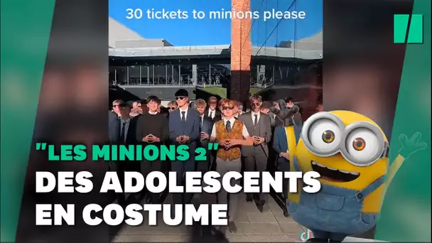 "Les Minions 2: il était une fois Gru": des séances perturbées par des jeunes en costume