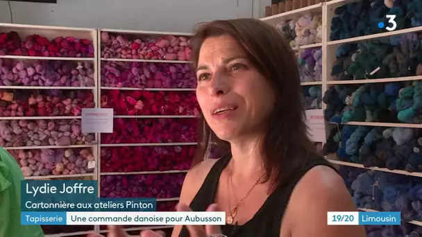 Creuse : le Danemark commande 12 tapisseries aux ateliers d'Aubusson