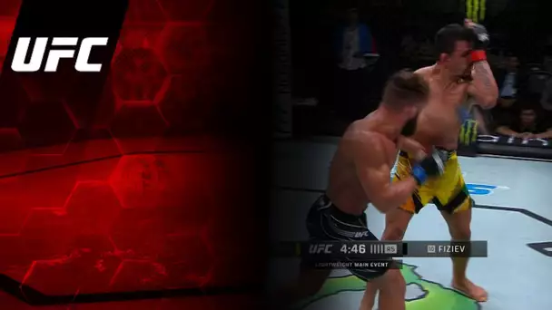 UFC : Fiziev inflige un gros KO à Dos Anjos et poursuit son ascension