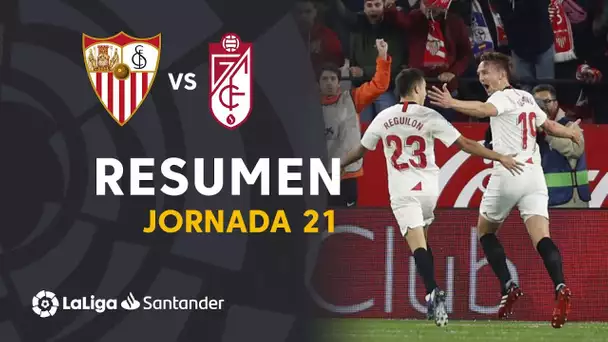Resumen de Sevilla FC vs Granada CF (2-0)