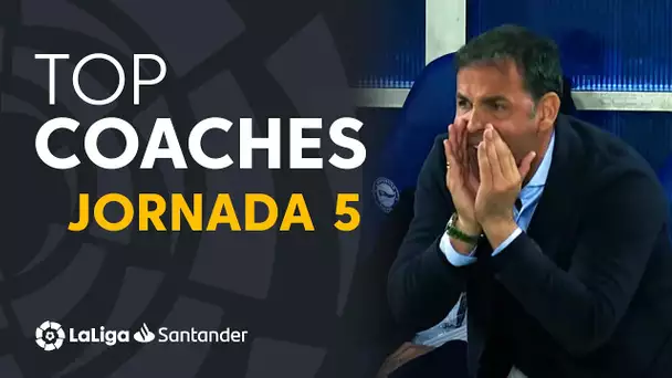 LaLiga Coaches Jornada 5: Pellegrini, Alguacil & Lopetegui