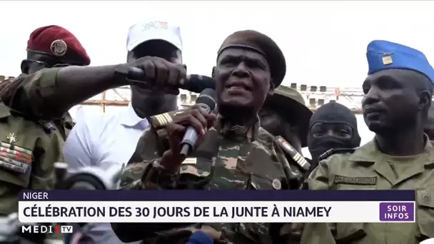 Niger : célébration des 30 jours de la junte à Niamey
