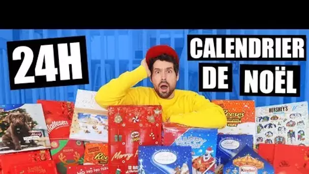 JE MANGE QUE DES CALENDRIERS DE L'AVENT PENDANT 24H - HUBY