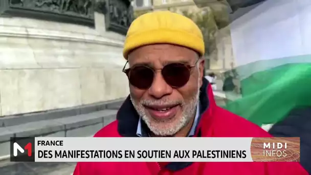 France : Des manifestations en soutien aux Palestiniens