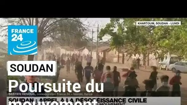 Soudan : poursuite du mouvement de désobéissance civile • FRANCE 24