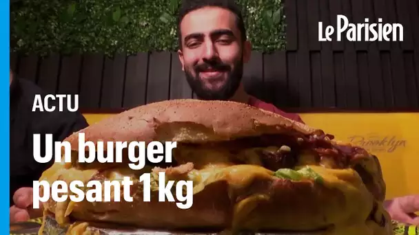 En Egypte, un restaurant fait gagner 60 euros aux clients capables d'engloutir un burger géant