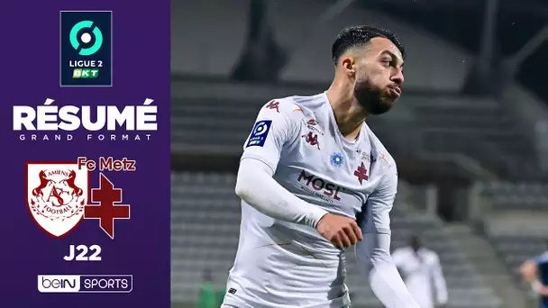 ⚽️ Résumé - Ligue 2 BKT : Le FC Metz réalise un gros coup en battant Amiens au Stade de la Licorne
