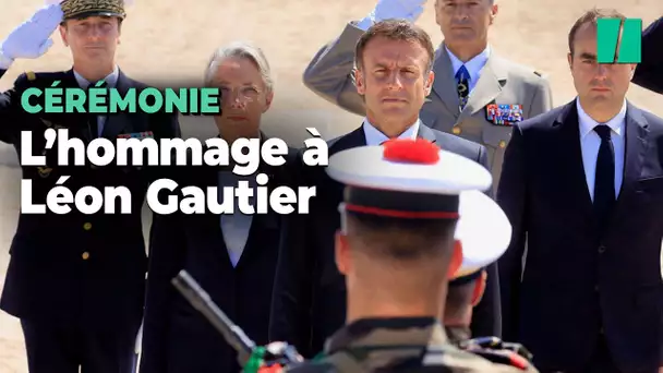 Hommage à Léon Gautier : revivez la cérémonie à Ouistreham