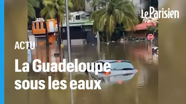 Deux morts et un disparu après des inondations en Guadeloupe