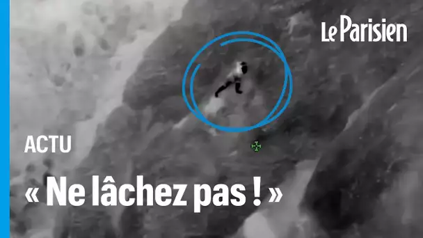 États-Unis : l’impressionnant sauvetage d’un homme coincé sur une falaise à 15 m de hauteur