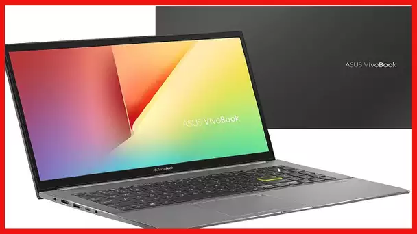 ASUS VivoBook S15 S533 Thin and Light Laptop, 15.6” FHD Display, Intel Core i5-1135G7 Processor, 8GB