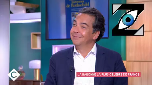 [Zap Télé 2] Nadine de Rothschild recadre Patrick Cohen sur ses manières à table ! (12/06/23)