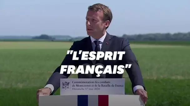 Macron rend hommage à de Gaulle et son "esprit de résistance"