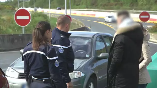 Confrontation sur l'A10 entre deux couples en état de choc