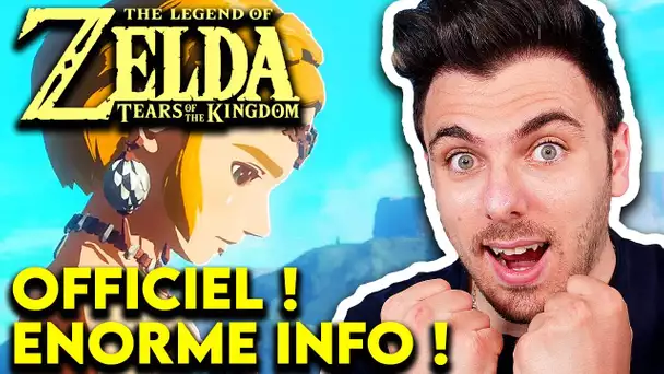 OFFICIEL ! Zelda TOTK une GROSSE VÉRITÉ ÉCLATE ENFIN ! (BOTW 2)