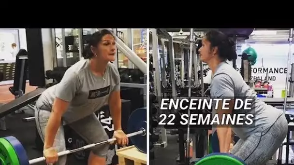 Cette athlète qui fait du sport enceinte interpelle