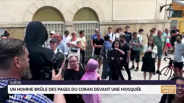 Suède : un homme brûle des pages du Coran devant une mosquée