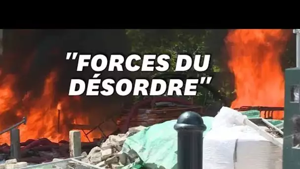 Les images des tensions à Nantes après l'hommage pour Steve