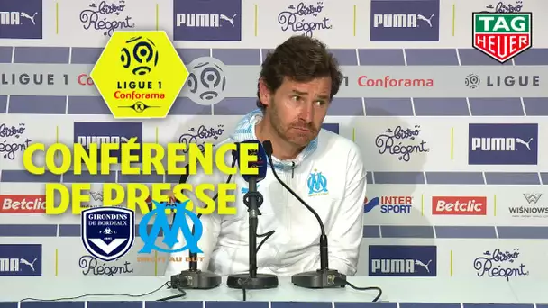 Conférence de presse Girondins de Bordeaux - Olympique de Marseille ( 0-0 )  / 2019-20