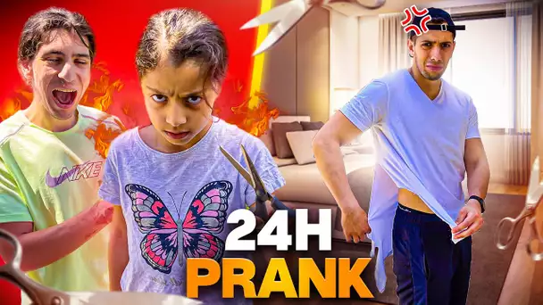 ON A PRANK MON GRAND FRÈRE PENDANT 24H ! ( il nous recherche)