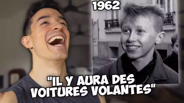 JE RÉAGIS AUX ENFANTS DE 1962 ! (leurs réponses sont surprenantes)