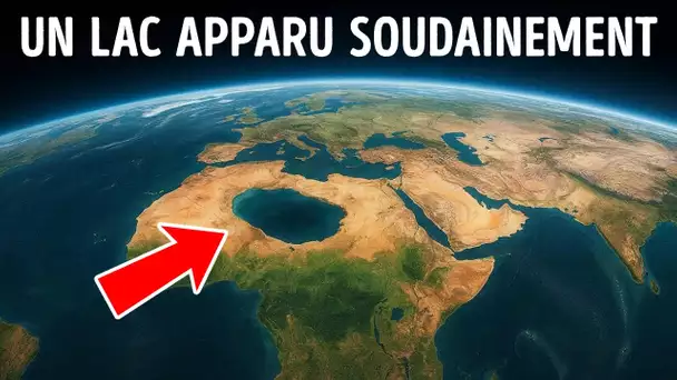 Un lac de 60 pieds de profondeur s'est mystérieusement formé au milieu d'un désert