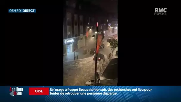 Intempéries à Beauvais : une personne disparue, des routes inondées et des dégâts importants