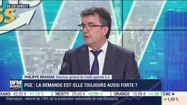 Philippe Brassac (Crédit Agricole) : La demande de PGE est-elle toujours aussi forte ?