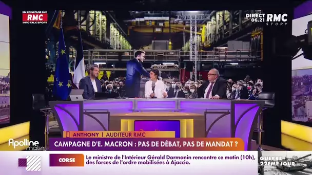 Anthony : "Le problème, c'est qu'en face de Macron, ils sont incapables d'exposer leur projet"