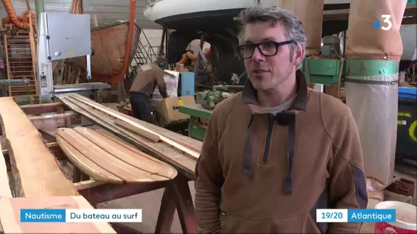 La Rochelle : les chantiers navals Despierres fabriquent des surfs